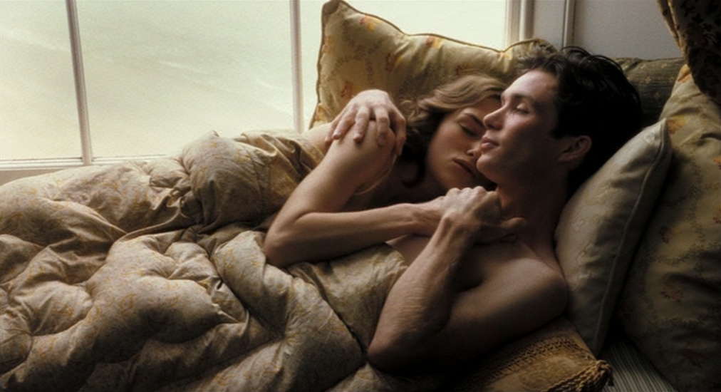 Cillian Murphy as William Killick and Keira Knightley as Vera Phillips in T...