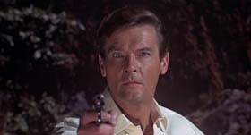 Roger Moore in The Man with the Golden Gun (1974) 