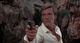 Roger Moore in The Man With the Golden Gun
