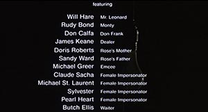 end credits in The Rose