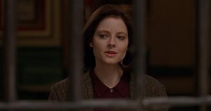 Jodie Foster in The Silence of the Lambs (1991) 