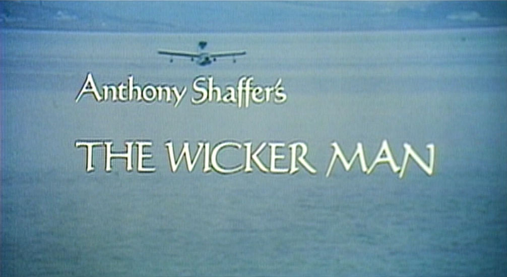opening title in The Wicker Man