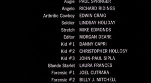 end credits in Who Framed Roger Rabbit